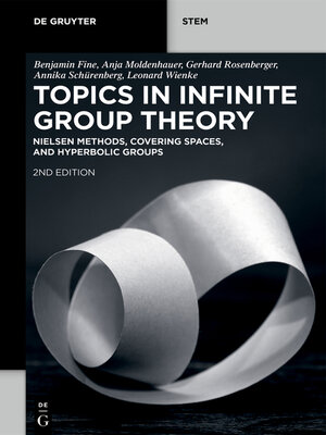 cover image of Topics in Infinite Group Theory